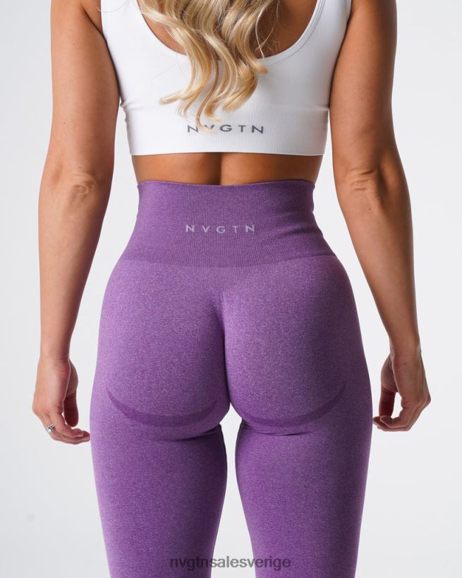 B886LB616 violett kondition NVGTN kvinnor kurviga sömlösa leggings