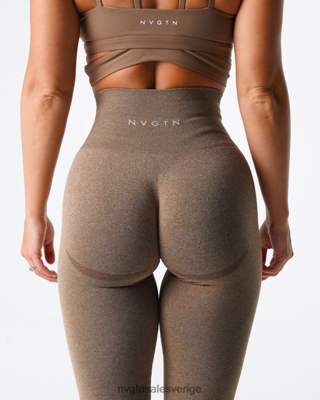 B886LB622 mocka kondition NVGTN kvinnor kurviga sömlösa leggings