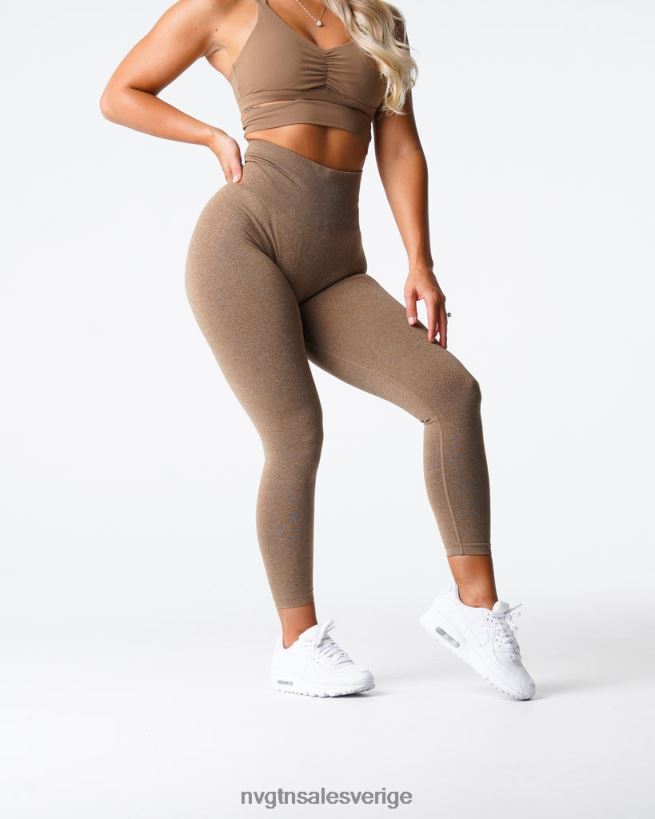B886LB622 mocka kondition NVGTN kvinnor kurviga sömlösa leggings