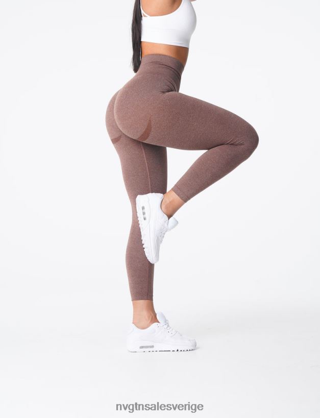 B886LB623 kakao kondition NVGTN kvinnor kurviga sömlösa leggings