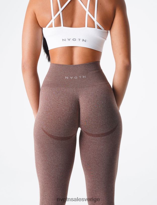 B886LB623 kakao kondition NVGTN kvinnor kurviga sömlösa leggings