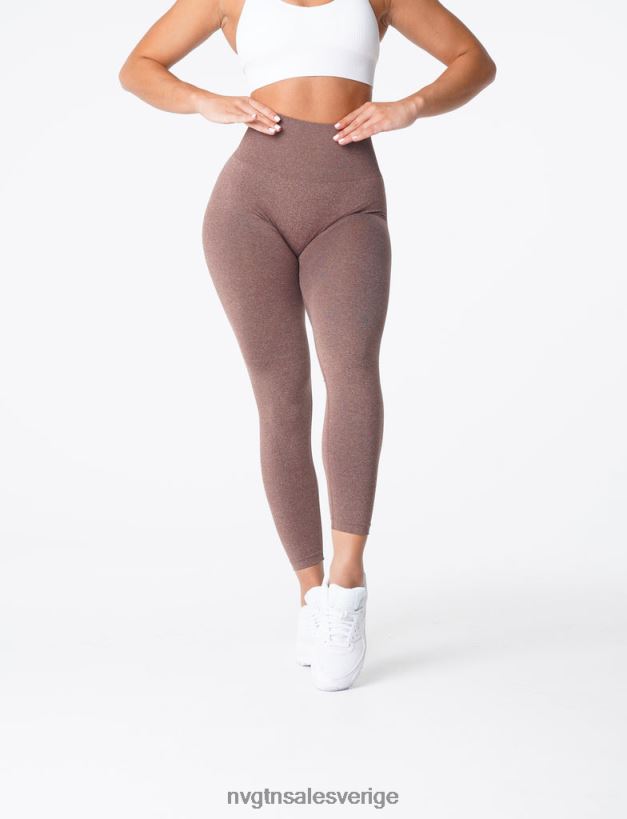 B886LB623 kakao kondition NVGTN kvinnor kurviga sömlösa leggings