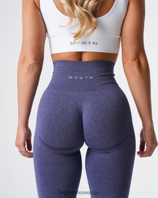 B886LB630 indigo kondition NVGTN kvinnor kurviga sömlösa leggings