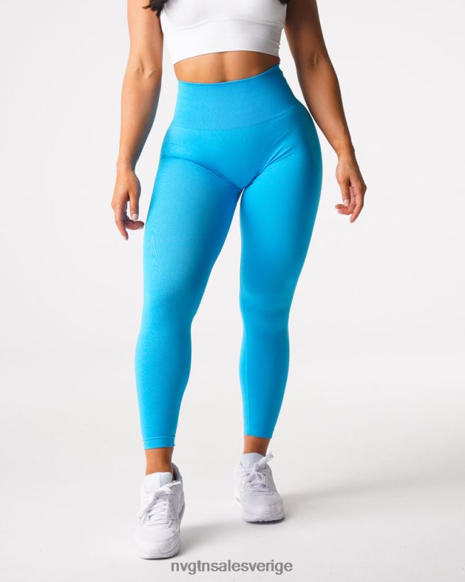 B886LB637 aqua kondition NVGTN kvinnor kurviga sömlösa leggings