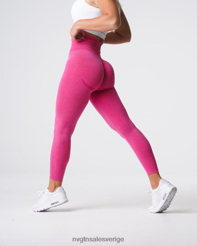 B886LB641 fuchsia kondition NVGTN kvinnor kurviga sömlösa leggings