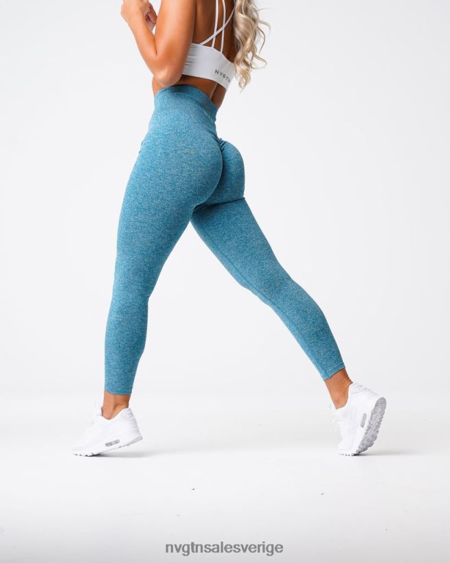 B886LB643 kricka kondition NVGTN kvinnor scrunch sömlösa leggings