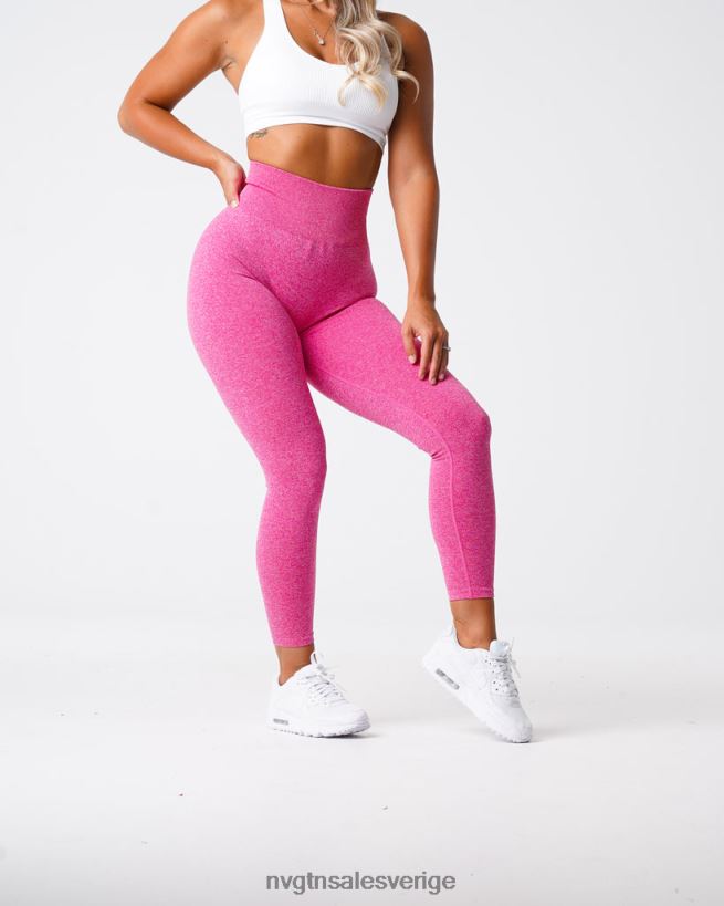 B886LB644 fuchsia kondition NVGTN kvinnor scrunch sömlösa leggings