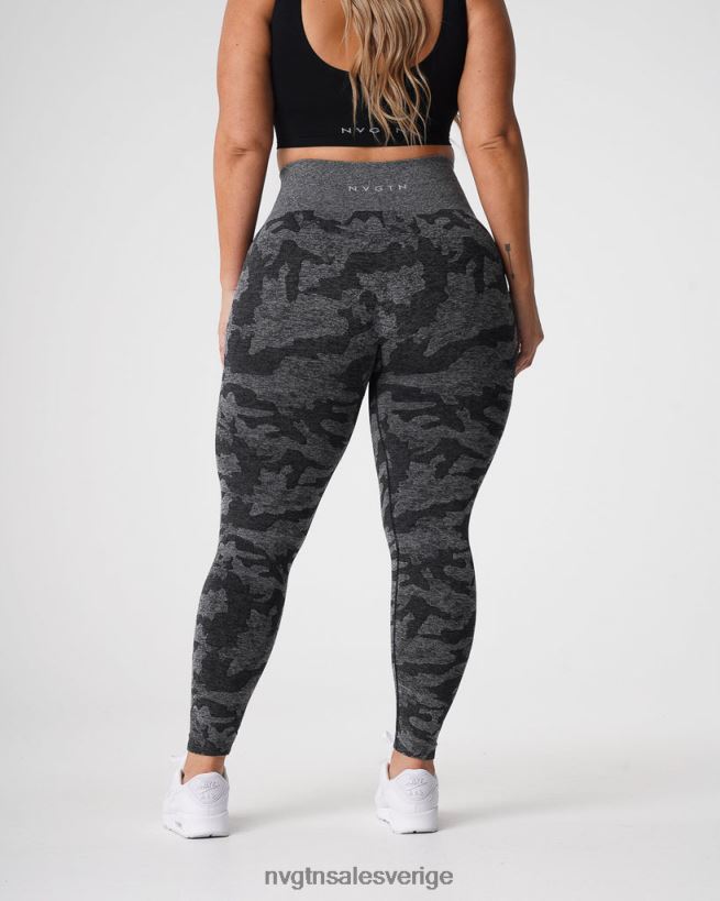 B886LB656 svart kondition NVGTN kvinnor camo sömlösa leggings