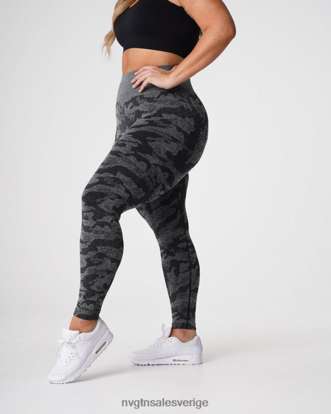 B886LB656 svart kondition NVGTN kvinnor camo sömlösa leggings