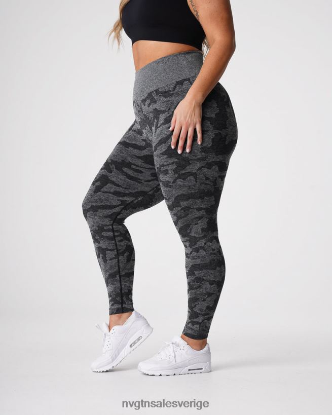 B886LB656 svart kondition NVGTN kvinnor camo sömlösa leggings