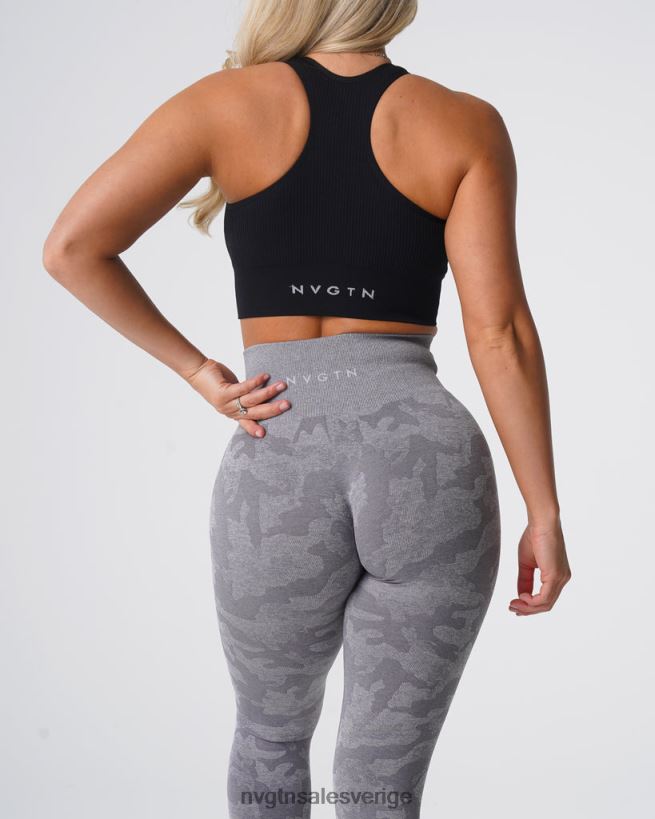 B886LB657 grå kondition NVGTN kvinnor camo sömlösa leggings