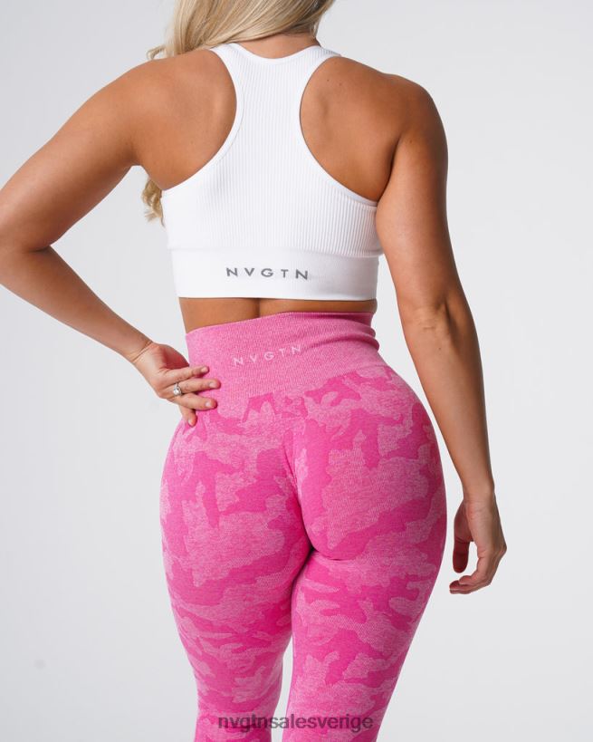 B886LB659 tuggummi rosa kondition NVGTN kvinnor camo sömlösa leggings