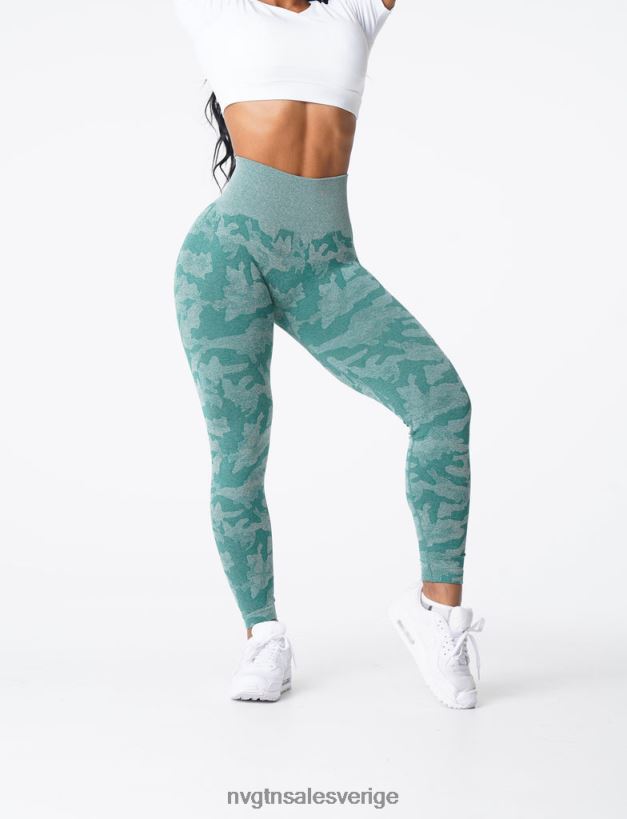 B886LB662 skog grön kondition NVGTN kvinnor camo sömlösa leggings