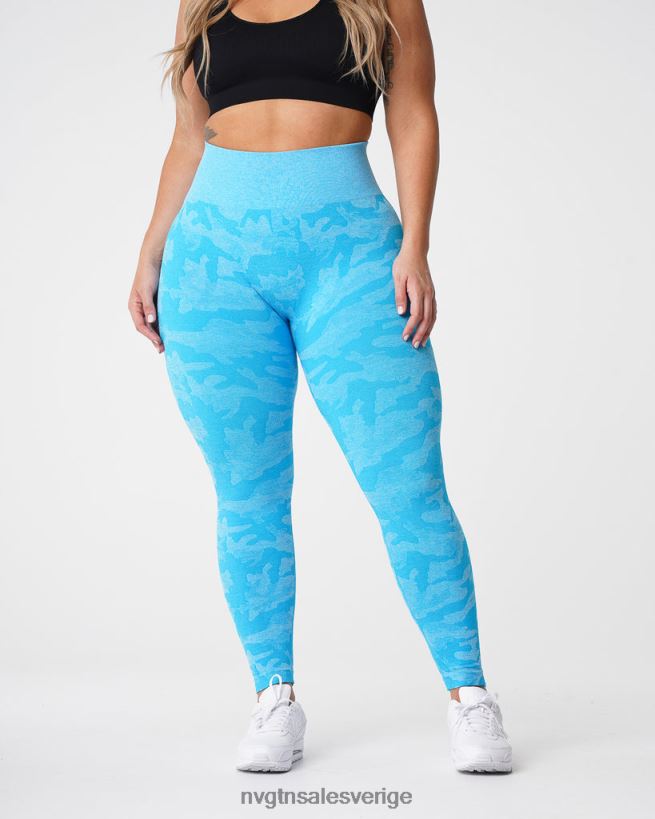 B886LB666 karibiskt kondition NVGTN kvinnor camo sömlösa leggings