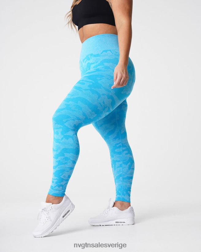 B886LB666 karibiskt kondition NVGTN kvinnor camo sömlösa leggings