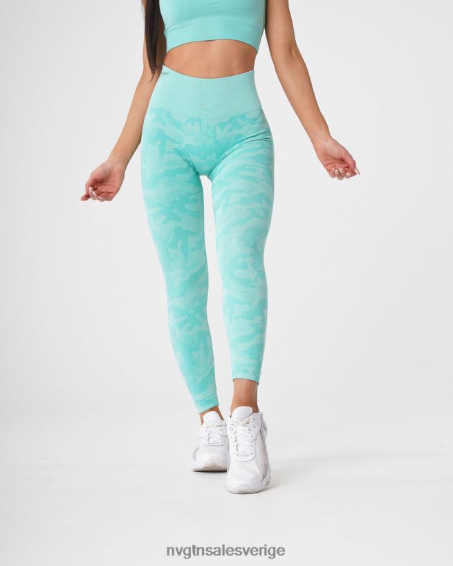 B886LB668 mynta kondition NVGTN kvinnor camo sömlösa leggings