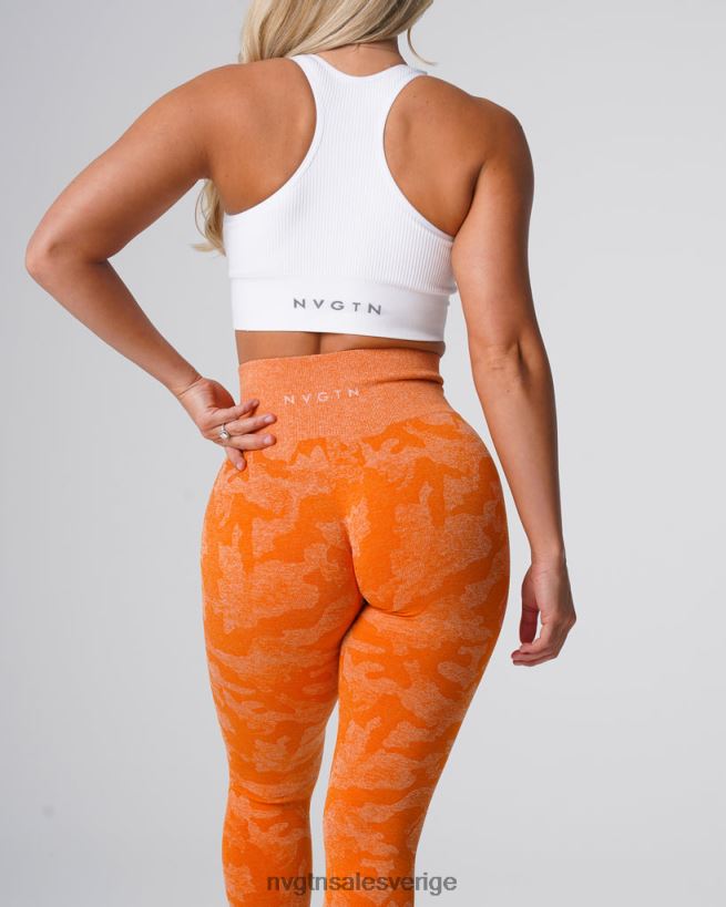 B886LB669 bränd apelsin kondition NVGTN kvinnor camo sömlösa leggings