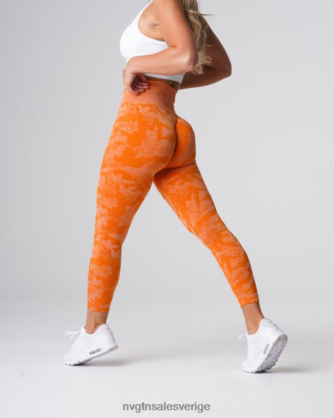 B886LB669 bränd apelsin kondition NVGTN kvinnor camo sömlösa leggings