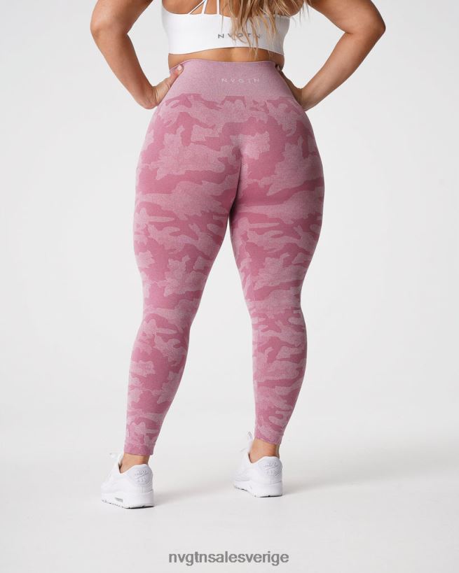 B886LB670 pastell rosa kondition NVGTN kvinnor camo sömlösa leggings