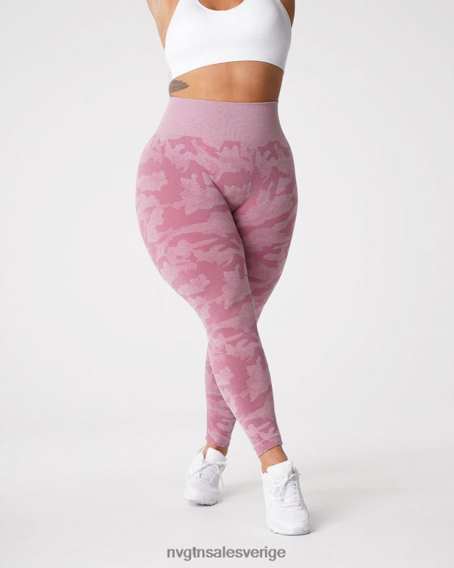 B886LB670 pastell rosa kondition NVGTN kvinnor camo sömlösa leggings