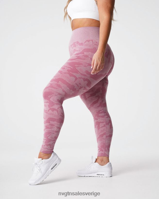 B886LB670 pastell rosa kondition NVGTN kvinnor camo sömlösa leggings