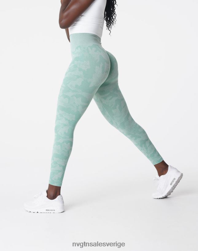 B886LB672 salviagrön kondition NVGTN kvinnor camo sömlösa leggings