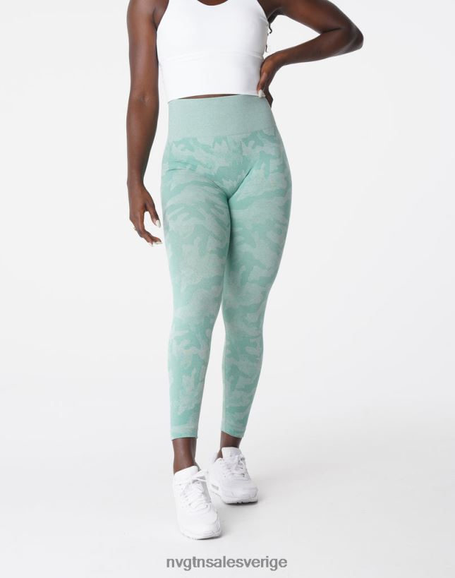 B886LB672 salviagrön kondition NVGTN kvinnor camo sömlösa leggings