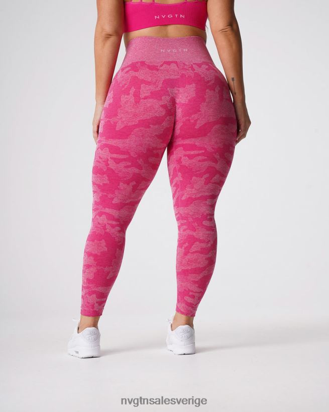 B886LB673 fuchsia kondition NVGTN kvinnor camo sömlösa leggings