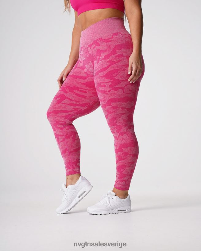 B886LB673 fuchsia kondition NVGTN kvinnor camo sömlösa leggings