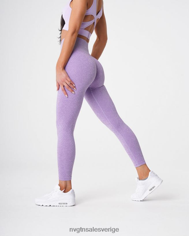 B886LB692 lila kondition NVGTN kvinnor sömlösa leggings från ormskinn