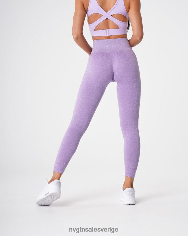 B886LB692 lila kondition NVGTN kvinnor sömlösa leggings från ormskinn