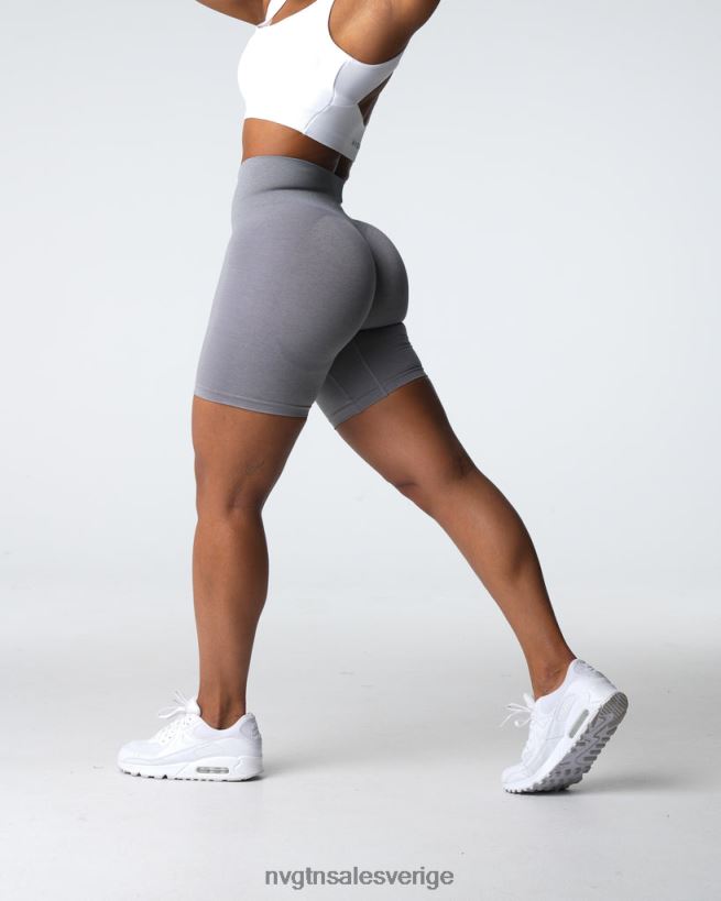 B886LB317 grå kondition NVGTN kvinnor contour 2.0 sömlösa shorts