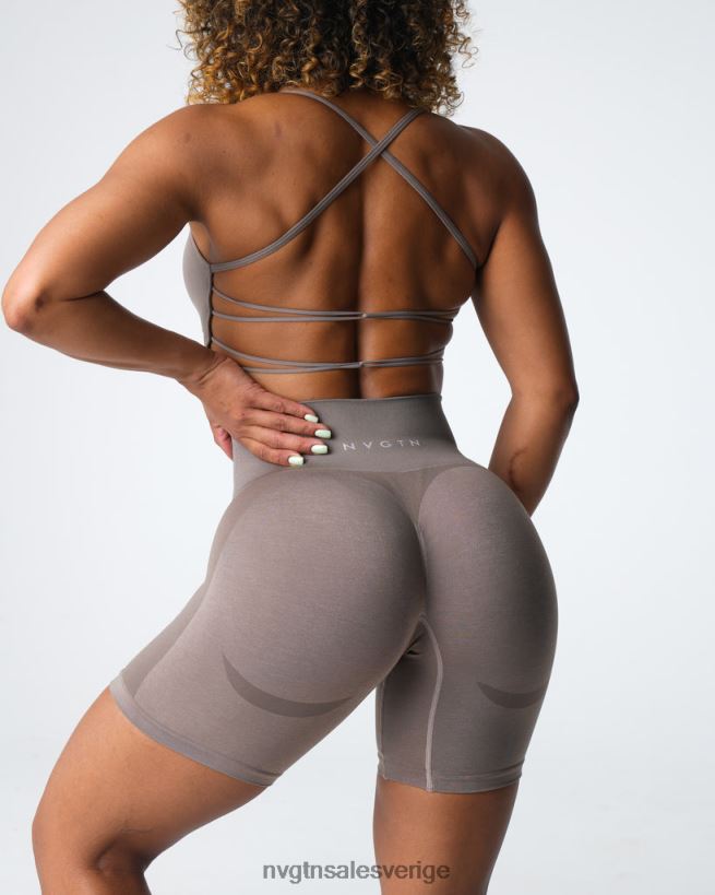 B886LB320 taupe kondition NVGTN kvinnor contour 2.0 sömlösa shorts