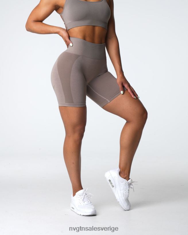 B886LB320 taupe kondition NVGTN kvinnor contour 2.0 sömlösa shorts