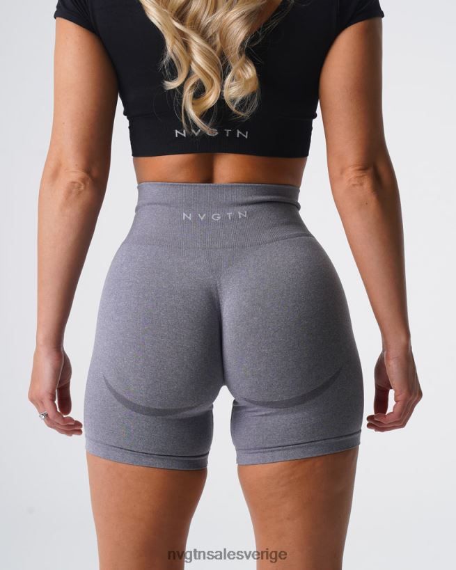 B886LB322 grå kondition NVGTN kvinnor kontur sömlösa shorts