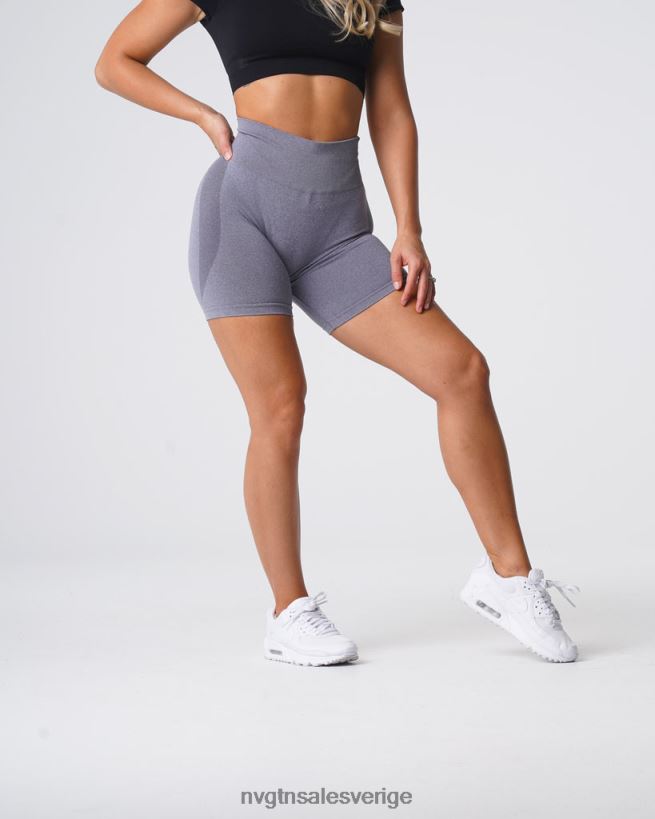 B886LB322 grå kondition NVGTN kvinnor kontur sömlösa shorts