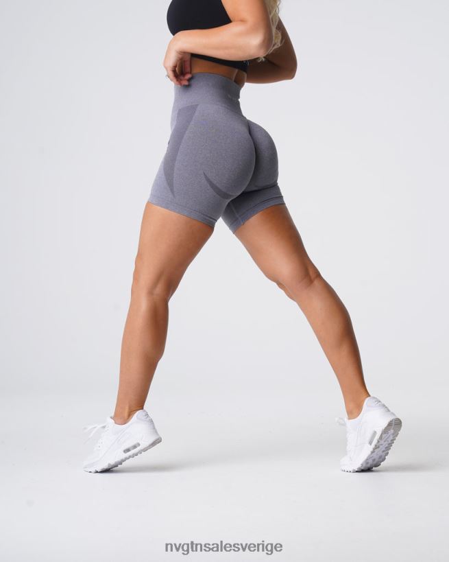 B886LB322 grå kondition NVGTN kvinnor kontur sömlösa shorts