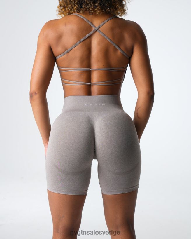 B886LB324 taupe kondition NVGTN kvinnor kontur sömlösa shorts