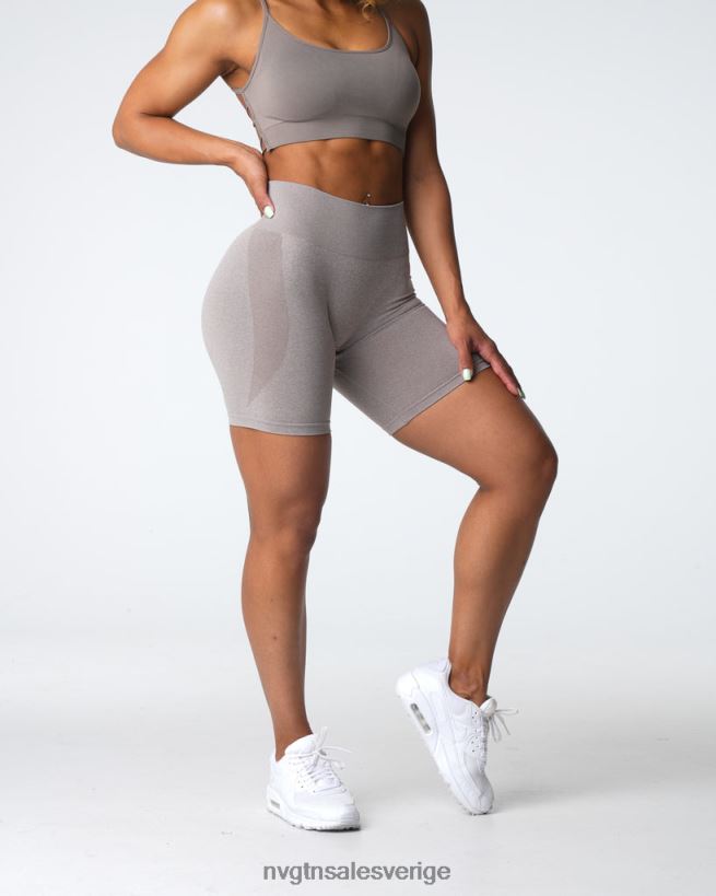 B886LB324 taupe kondition NVGTN kvinnor kontur sömlösa shorts