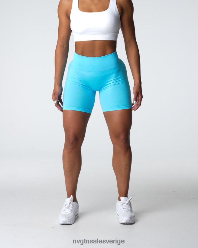 B886LB326 aqua kondition NVGTN kvinnor kontur sömlösa shorts
