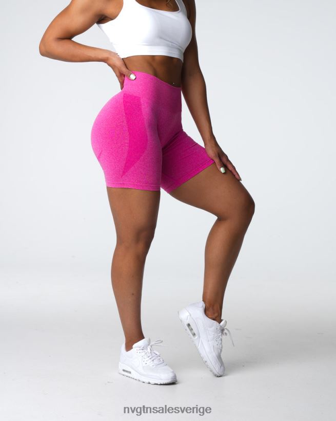 B886LB327 fuchsia kondition NVGTN kvinnor kontur sömlösa shorts