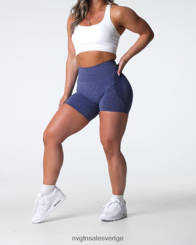 B886LB329 indigo kondition NVGTN kvinnor kontur sömlösa shorts