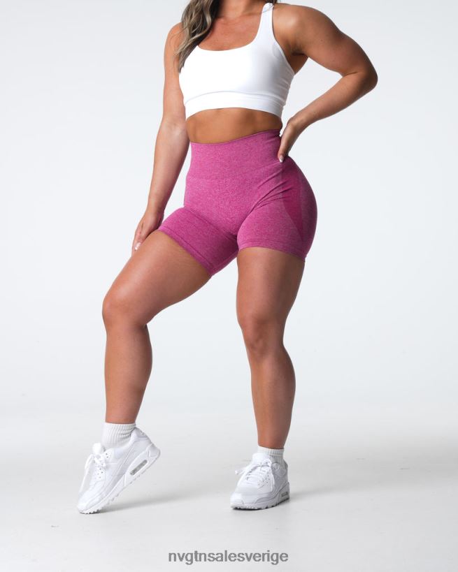 B886LB331 djupröd kondition NVGTN kvinnor kontur sömlösa shorts