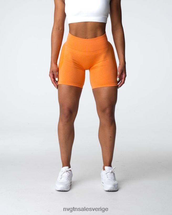 B886LB332 solnedgång orange kondition NVGTN kvinnor kontur sömlösa shorts