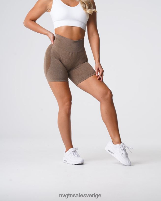 B886LB346 mocka kondition NVGTN kvinnor kontur sömlösa shorts
