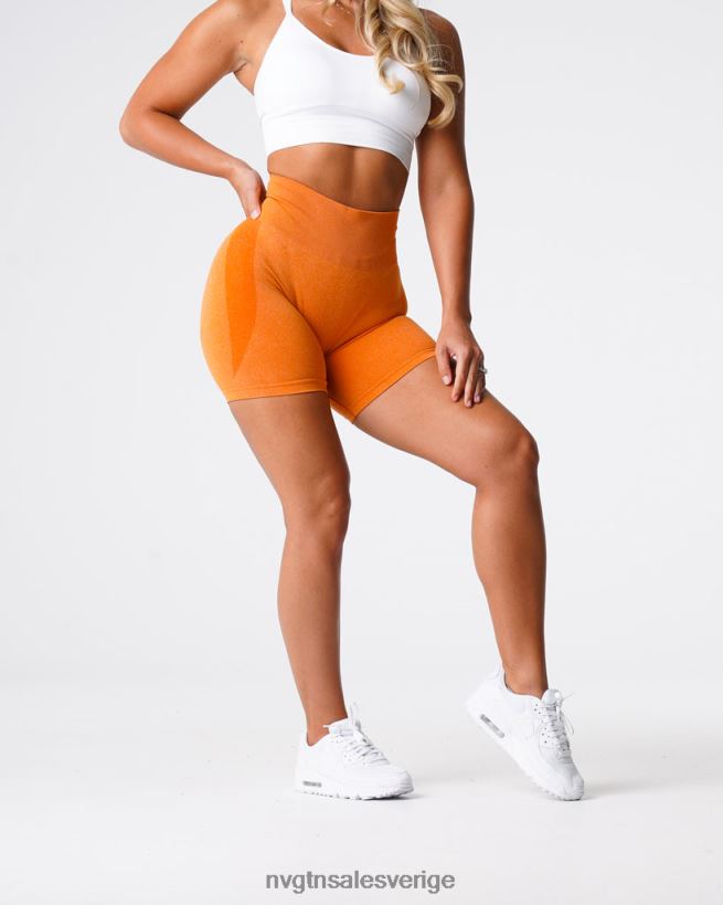 B886LB352 bränd apelsin kondition NVGTN kvinnor kontur sömlösa shorts