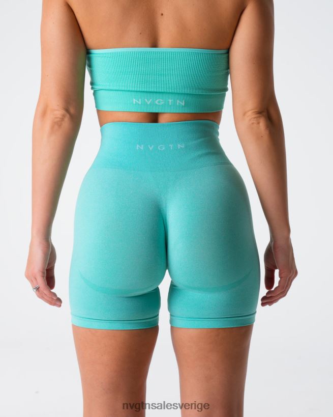 B886LB354 mynta kondition NVGTN kvinnor kontur sömlösa shorts