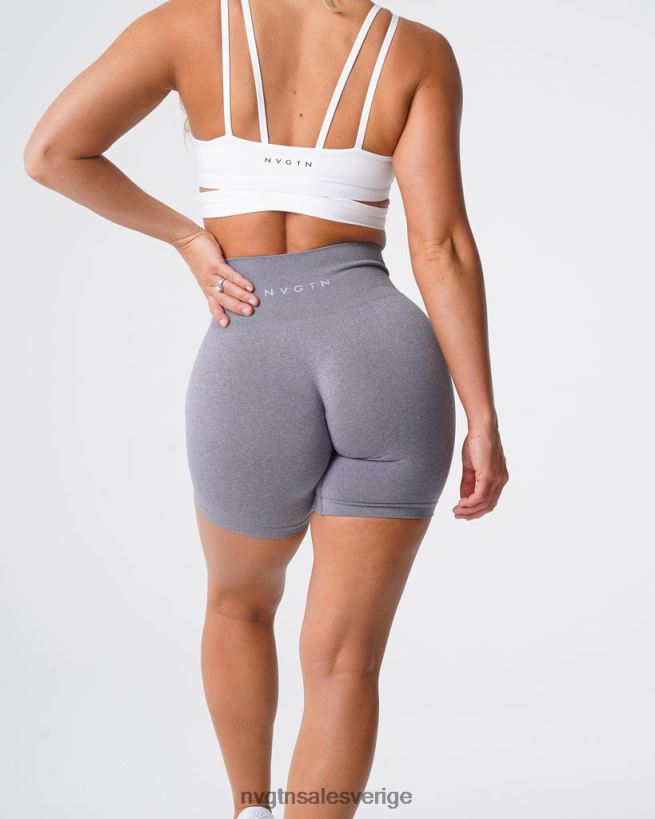 B886LB358 grå kondition NVGTN kvinnor proffs sömlösa shorts