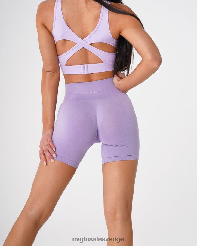 B886LB367 lila kondition NVGTN kvinnor proffs sömlösa shorts