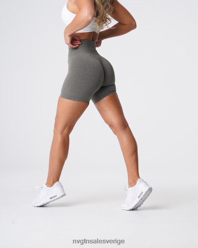 B886LB368 khaki grön kondition NVGTN kvinnor proffs sömlösa shorts
